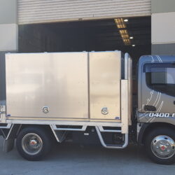 Hino Toolboxes with Centre Roller Shutter