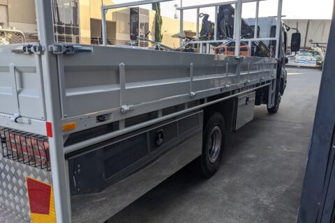Isuzu Truck Sideboards and Underbody Toolboxes